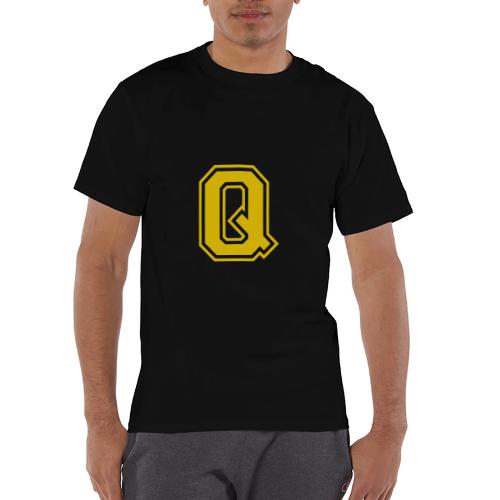 Letter Q – Capital Athletic Alphabet Monogram - Champion Unisex T-Shirt