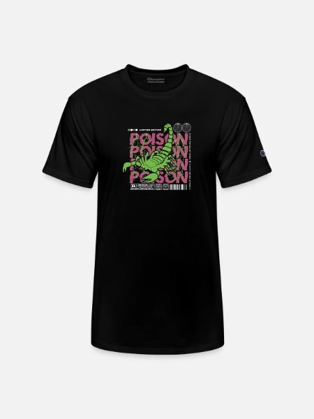 Poison - Champion Unisex T-Shirt - black