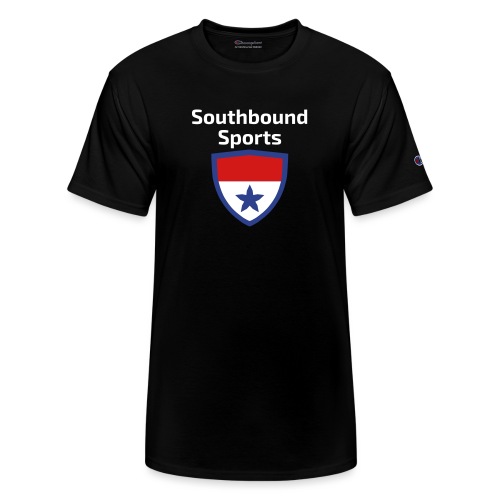 The Southbound Sports Shield Logo. - Champion Unisex T-Shirt