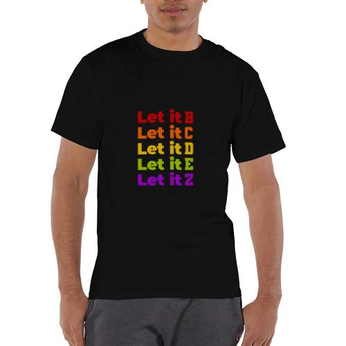 Let It Be Alphabetical - Champion Unisex T-Shirt