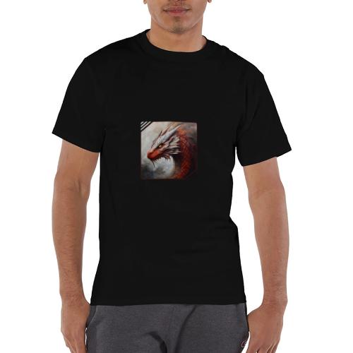 Mystic Dragon Realm - Champion Unisex T-Shirt