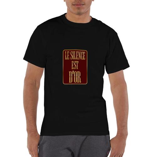 Silence is golden - Champion Unisex T-Shirt