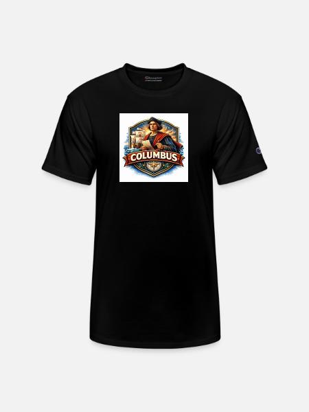 Seafaring Explorer Crest - Champion Unisex T-Shirt - black