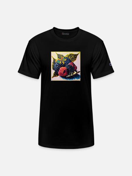 Berries - Champion Unisex T-Shirt - black