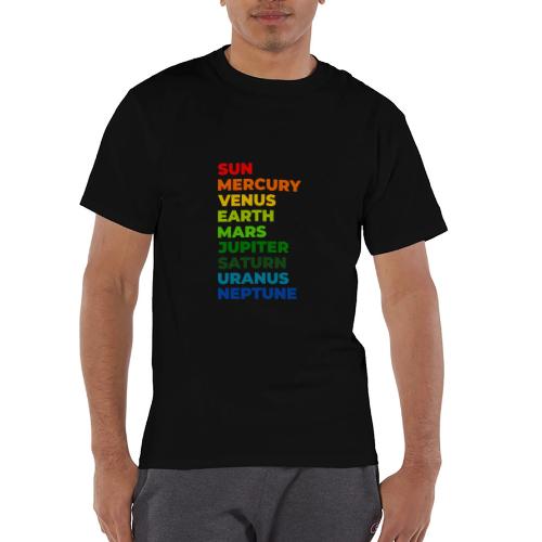 Color the solar system - Champion Unisex T-Shirt