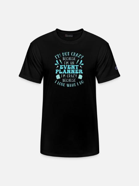 Event Planner - Champion Unisex T-Shirt - black