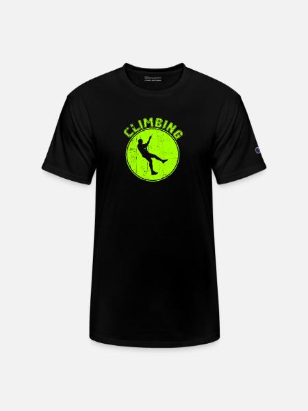 climbing - Champion Unisex T-Shirt - black