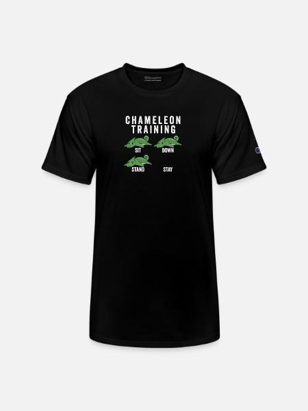 Chameleon Training - Champion Unisex T-Shirt - black