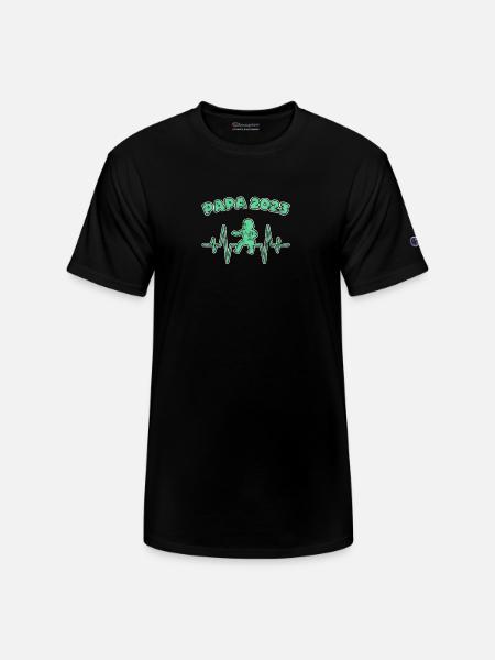papa 2023 - Champion Unisex T-Shirt - black