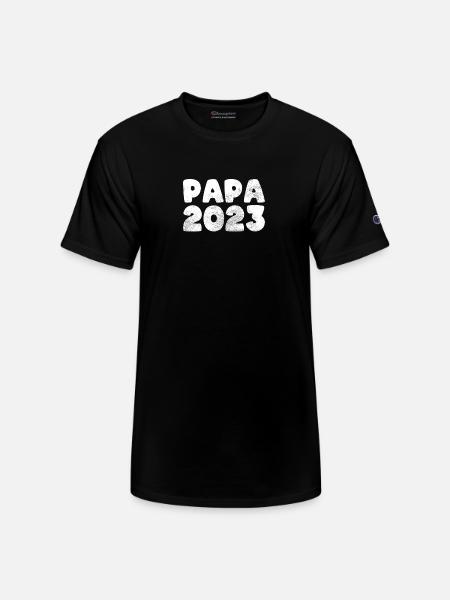 papa 2023 - Champion Unisex T-Shirt - black