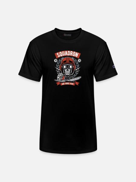 Squadron air force - Champion Unisex T-Shirt - black