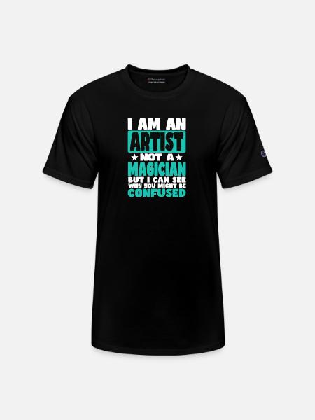 Artist - Champion Unisex T-Shirt - black