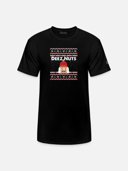 Deez Nuts Nutcracker - Champion Unisex T-Shirt - black