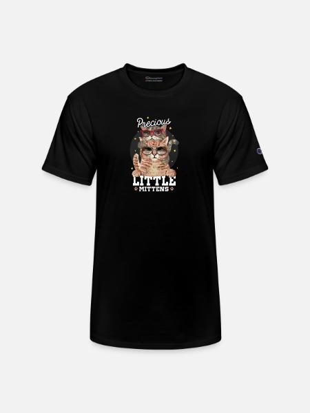 Precious little mittens - Champion Unisex T-Shirt - black