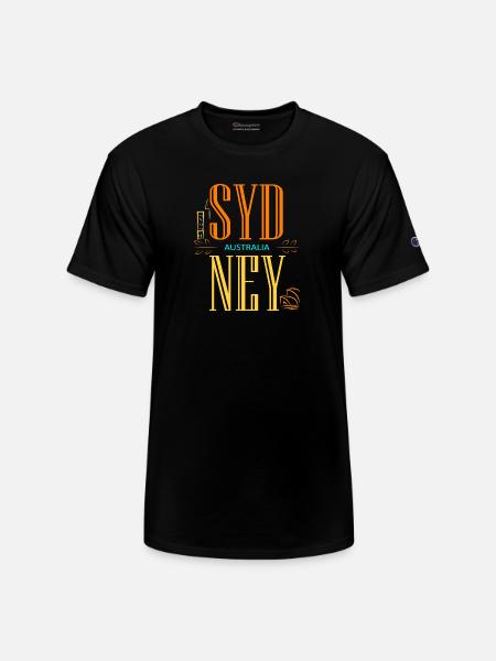 Sydney Australia - Champion Unisex T-Shirt - black