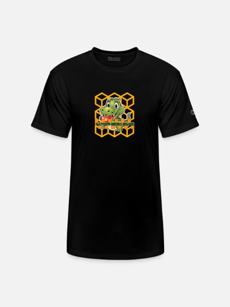 Alligator Apple Cute - Champion Unisex T-Shirt - black