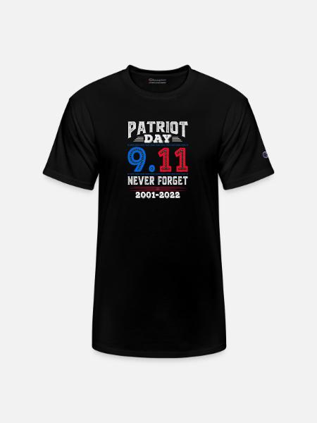 9/11 memorial - Champion Unisex T-Shirt - black