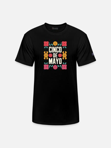 Cinco De Mayo Mexican - Champion Unisex T-Shirt - black