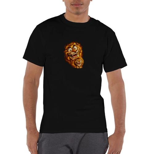 Crazy Double Lion Streetwear - Champion Unisex T-Shirt