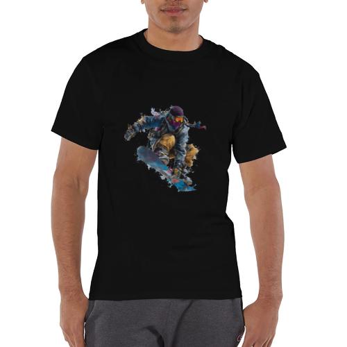 Snowboarding: Splash of Speed - Champion Unisex T-Shirt