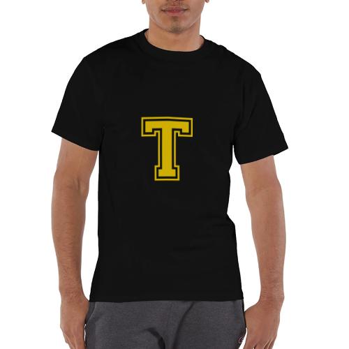 Letter T – Capital Athletic Alphabet Monogram - Champion Unisex T-Shirt