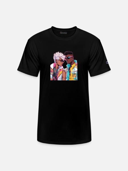 Anime Heart Skips Beats - Champion Unisex T-Shirt - black