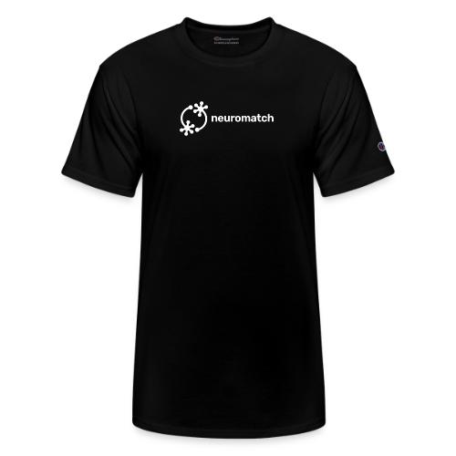 NM Name Logo (White) - Champion Unisex T-Shirt