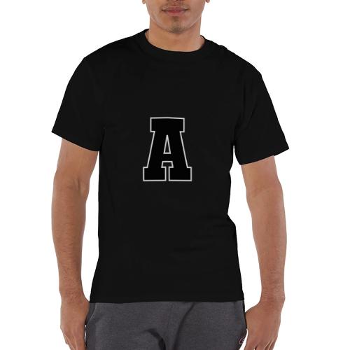 Varsity Letter A Athletic Monogram Design - Champion Unisex T-Shirt