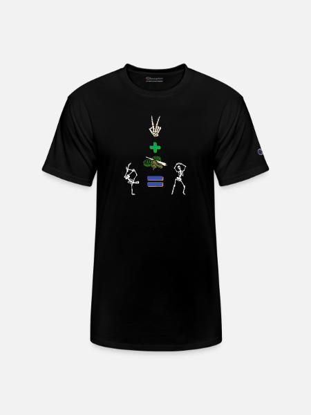 The smoking Idiots - Champion Unisex T-Shirt - black