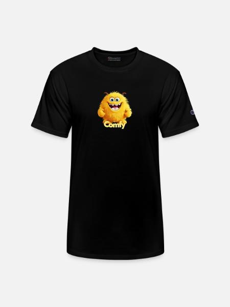 Comfy Warm Fuzzy - Champion Unisex T-Shirt - black