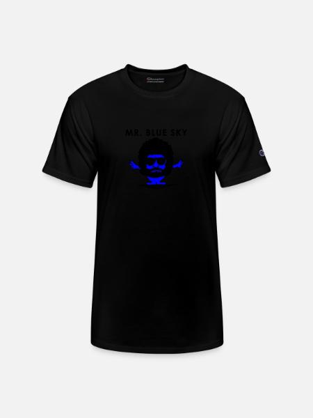 Mr Blue Sky cartoon - Champion Unisex T-Shirt - black