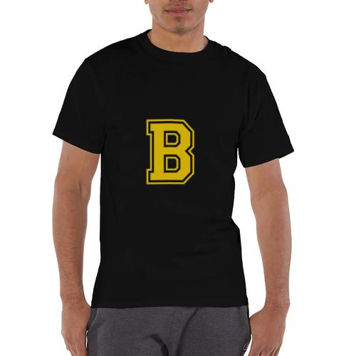 Letter B – Capital Athletic Alphabet Monogram - Champion Unisex T-Shirt