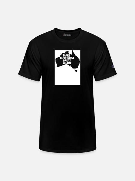 Make Australia - Champion Unisex T-Shirt - black