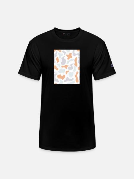 Camo - Champion Unisex T-Shirt - black