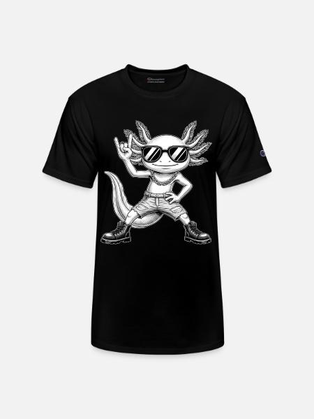 Sunglasses Salamander Rocker - Champion Unisex T-Shirt - black