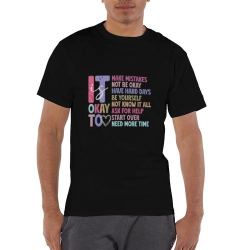 Harmony Collection - It s Okay To Make Mistakes - Champion Unisex T-Shirt