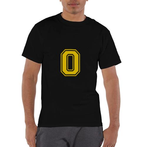 Letter O – Capital Athletic Alphabet Monogram - Champion Unisex T-Shirt