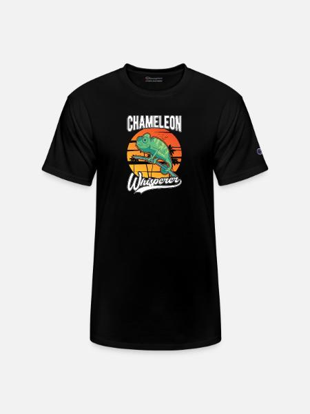 Chameleon Whisperer - Champion Unisex T-Shirt - black