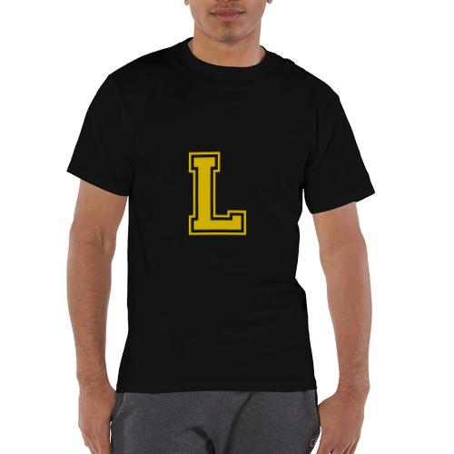 Letter L – Capital Athletic Alphabet Monogram - Champion Unisex T-Shirt