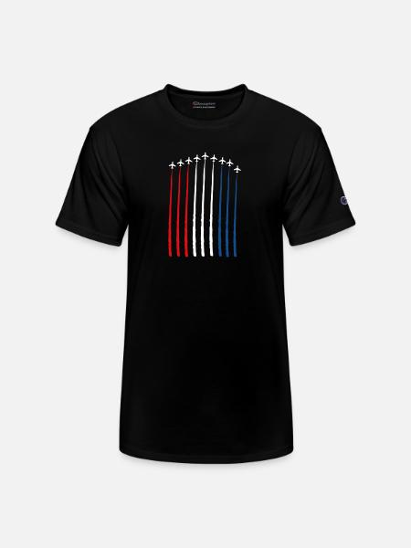 4th of July - Champion Unisex T-Shirt - black