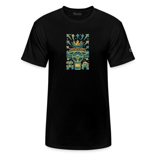 Backseat Driver T Shirt, Funny Dad Gift - Champion Unisex T-Shirt