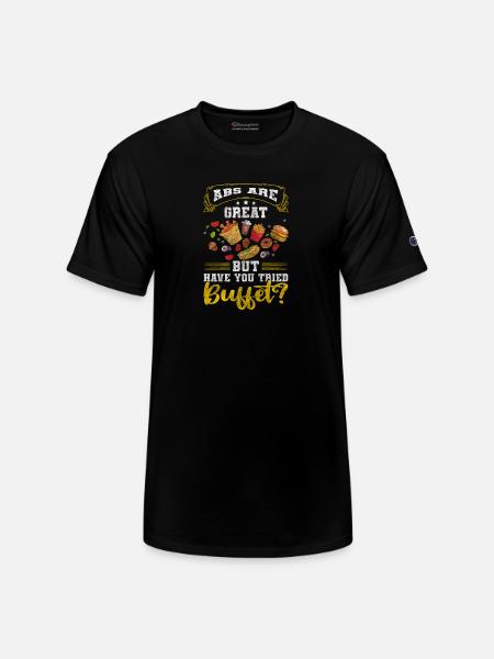 Meal Connoisseur Drinks - Champion Unisex T-Shirt - black