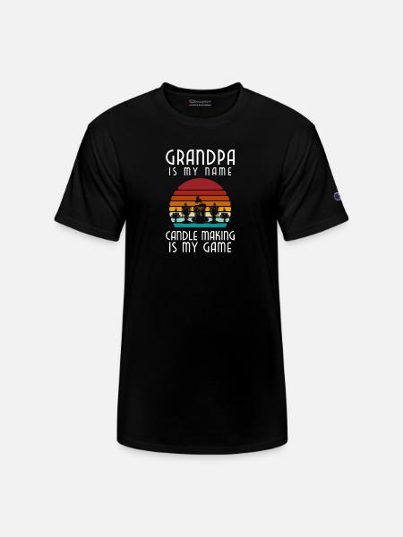 Candle Deco Passion - Champion Unisex T-Shirt - black