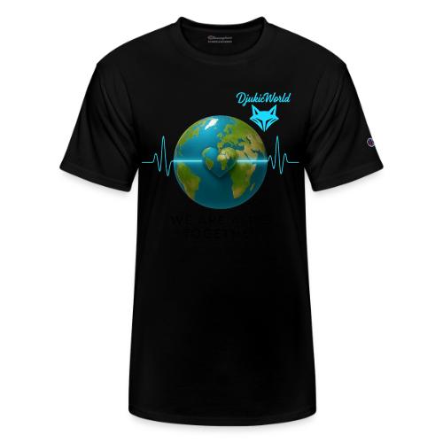 Alive We Live Together bez pozad - Champion Unisex T-Shirt