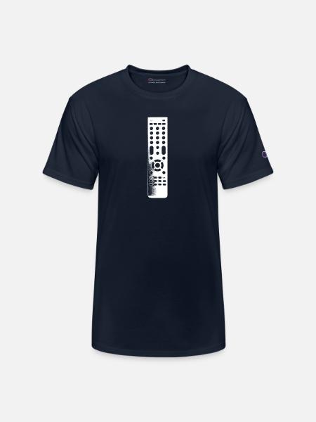 Remote Control Clear - Champion Unisex T-Shirt - navy