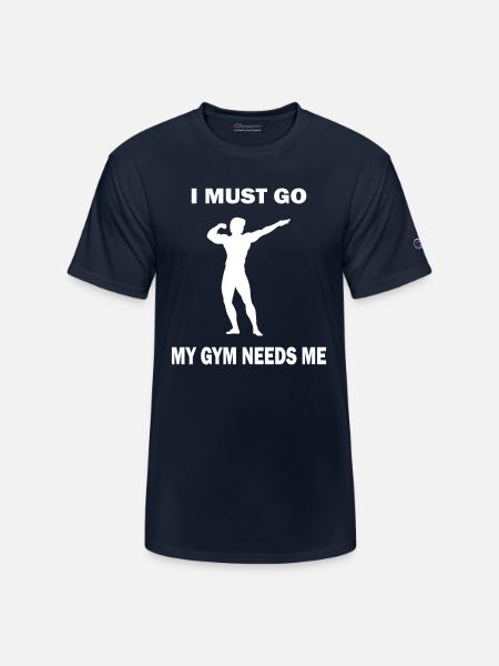 mygym - Champion Unisex T-Shirt - navy