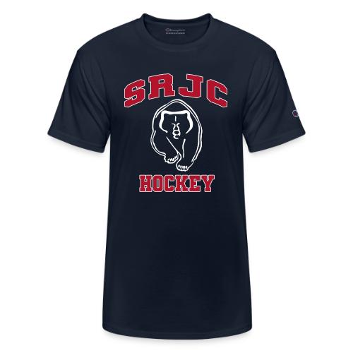 SRJC Hockey Classic R&W Silhouette 2.0 - Champion Unisex T-Shirt