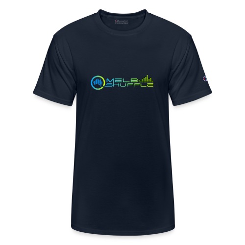 Melbshuffle Gradient Logo - Champion Unisex T-Shirt
