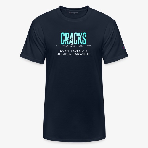 Cracks in the Ice Title White - Champion Unisex T-Shirt