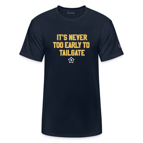 It's Never Too Early to Tailgate -West Virginia - Champion Unisex T-Shirt